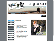 Tablet Screenshot of digishot.be